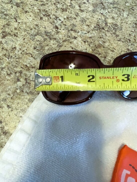 VTG FOSSIL Sunglasses, Pristine Oversized Large Audrey Hepburn Style